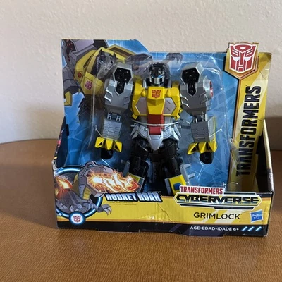 Transformers Cyberverse Rocket Roar Grimlock Hasbro New - Image 1 of 4