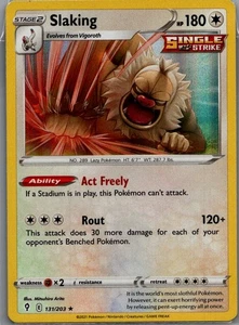 Slaking Holo Rare SWSH07: Evolving Skies 131/203 NM - Picture 1 of 2