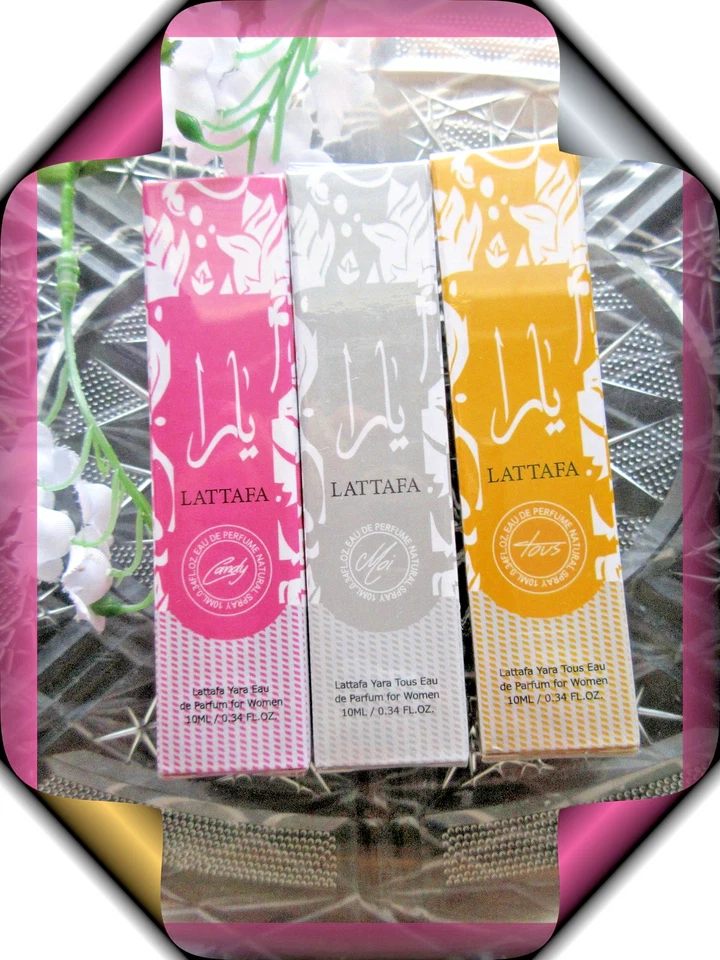 LATTAFA Yara духи конфеты, Tous, Moi 10 мл (3/4 унц.) Очень экзотические ароматы - Изображение 1 из 1