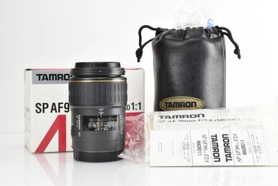 [UNUSED w Box] TAMRON SP AF 90mm f/2.8 Macro 1:1 72E for Minolta Sony JAPAN MINT - Image 1 of 4