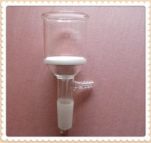 100ml 24/29 Buchner funnel Glass filter funnels 10mm Vacuum hose connection - Picture 1 of 2