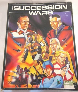 100% COMPLETE Succession Wars RPG Game w/ Box | CIB FASA Vintage 1987 Battletech - Picture 1 of 5
