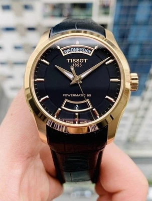 Tissot Couturier Auto Rose Gold Case Men's Watch T0354073605100 - Image 1 of 4