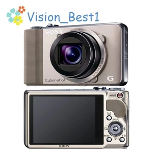 Sony Cyber-shot DSC-HX9V/HX9 Digital Camera 16.2MP 16x Optical Zoom Gold - Picture 1 of 12