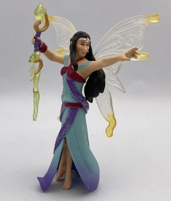 Schleich Bayala Fairy NAYARA Black Hair Transparent Fantasy Elves Figure 42171 - Image 1 of 3