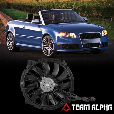 Se adapta a Audi RS4/S4 2007-2008 4,2 L ventilador de refrigeración del radiador montaje estilo OE AU3117102 Foto 1 de 4