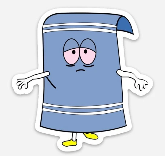 Towelie South Park Custom flat MAGNET for fridge toolbox - Image 1 of 1
