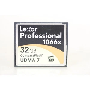 Lexar 32GB Compact Flash Card Professional UDMA7 1066x - Memory Card - Picture 1 of 3