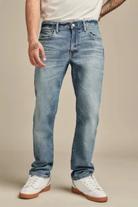 NWT Mens LUCKY BRAND 223 Straight Leg Stretch Denim Blue Jeans Size 36 x 30 - Picture 1 of 10