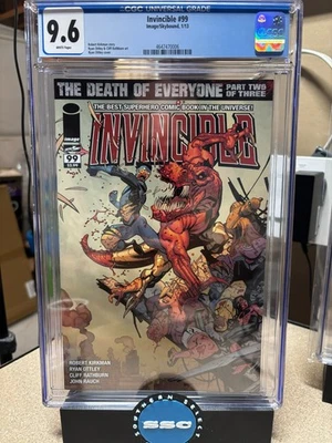 Invincible #99 CGC 9.6 WP Low Print Run - Image 1 of 2