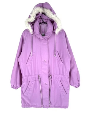 Vintage C&A Damen Kapuzenparka Mantel Größe XL - Bild 1 von 4