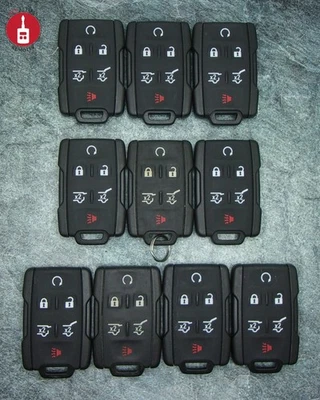 OEM Lot of 10 Chevrolet Suburban/Tahoe Keyless Entry Fobs Used M3N-32337100 - Image 1 of 2