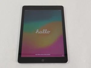 Apple iPad 6th Gen A1954 32 GB iOS 17.7.6 Space Gray ( Wi-Fi + 4G ) Unlocked - Picture 1 of 7