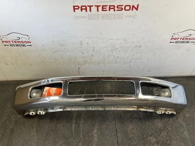 08-10 FORD F350 SUPER DUTY PARA-CHOQUE DIANTEIRO CROMADO COM FARÓIS DE NEBLINA - Imagem 1 de 4