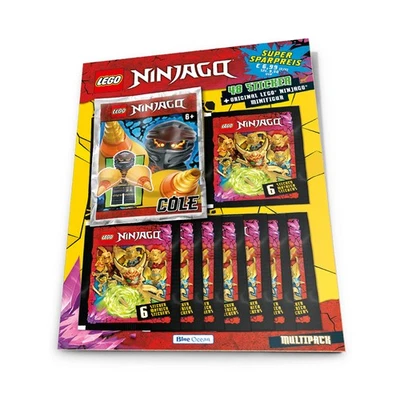 Adesivo da collezione Blue Ocean Lego Ninjago Crystalized 2023 - 1 confezione multipla