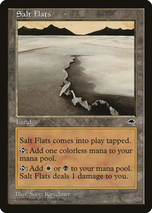 1x Salt Flats - LP/MP - Tempest Block - mtg - SPARROW MAGIC - Picture 1 of 1