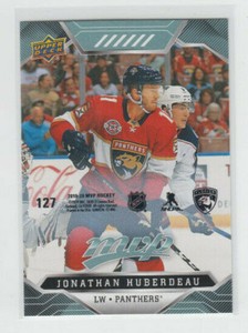 19/20 UD MVP Florida Panthers Jonathan Huberdeau Puzzle Back card #127 - Burns