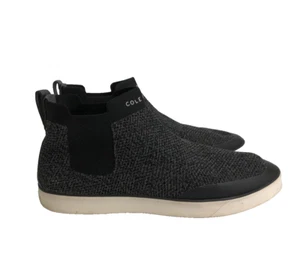 Cole Haan Grande 360 Chelsea Knit Ankle Boots Black Mens 11B Casual Comfort - Picture 1 of 11