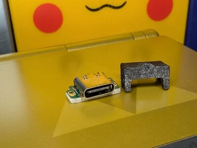 Gameboy Advance SP USBC USB C Type C Mod With 3D Printed GBA SP With Audio Out - Image 1 of 3