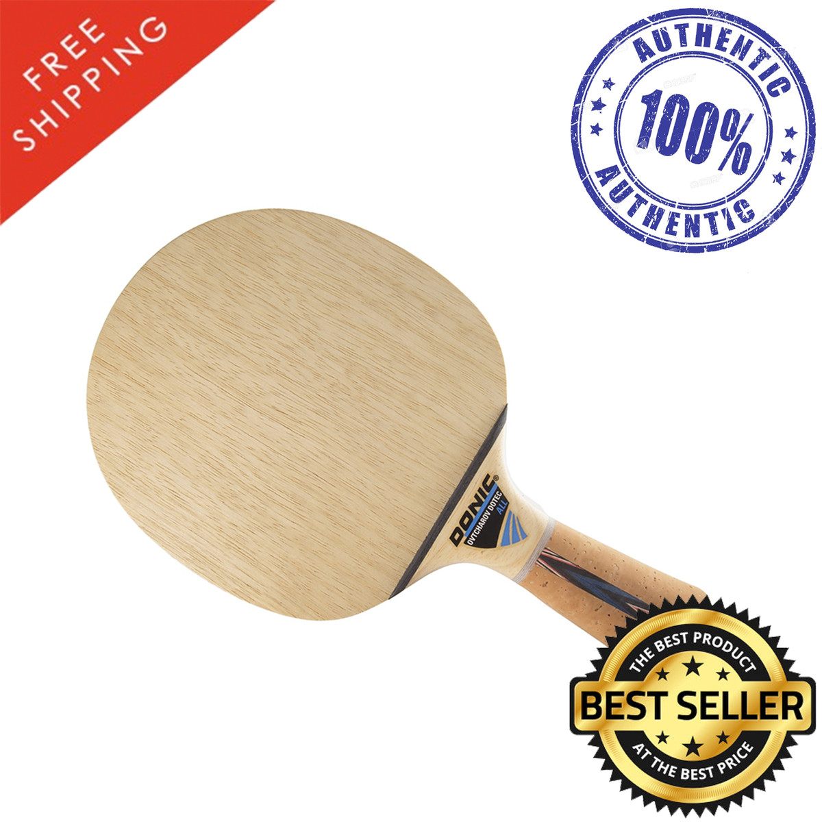 Donic Ovtcharov Dotec ALL Table Tennis and Ping Pong Blade, Choose 