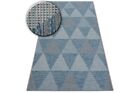 Moderne billige Teppiche "LOFT" Sisal beste Qualitt dauerhaft silber  grau blau