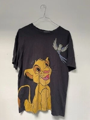 Vintage Disney Lion King negro gráficos camiseta talla S | SKU 404 - Imagen 1 de 4