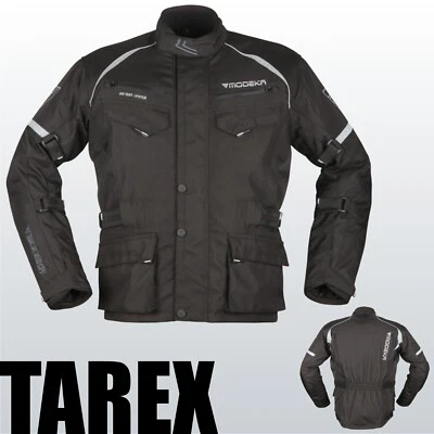 -30% Modeka Motorradjacke TAREX schwarz wasserdicht Motorrad Jacke UVP 124,90 € - Bild 1 von 4