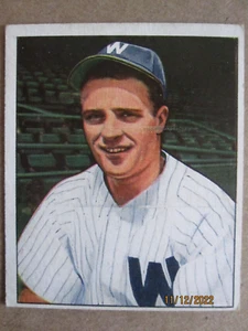 1950 BOWMAN BASEBALL CARD #162 WASHINGTON SENATORS EDDIE YOST - Picture 1 of 6