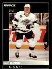 1992-93 Pinnacle Kings Hockey Card #60 Jari Kurri