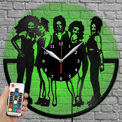 LED Clock Spice Girls Vinyl Record Wall Clock Led Light Wall Clock 4882 - Image 1 of 4