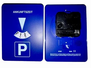 Parkscheibe Mit Uhrwerk Mitlaufend Start Stopfunktion Elektronisch Parkuhr - Bild 1 von 6