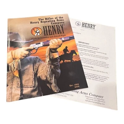 Henry The Rifles & Shotguns of Henry Repeating Arms Catalog USA 2009 - Image 1 of 4