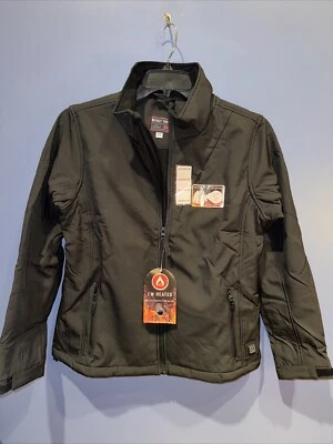Medium Heated Jacket, Black, USB Power Button, Burly Girl, NWT - Image 1 of 4