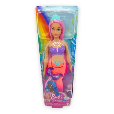 Barbie Dreamtopia Meerjungfrau Mermaid Haare Pink HGR09 Mattel Puppe Mädchen 08