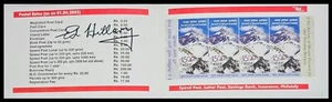 115.INDIA 2003 ERROR STAMP BOOKLET MT. EVEREST MOUNTAINEERING EXPEDITION SIGNED - Picture 1 of 5