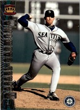 1997 Pacific Crown Collection Silver #183 Rafael Carmona Seattle Mariners