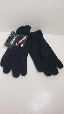Head 3M Thinsulate Gloves Black UniSex Size XS New Reinforced Thumb And Palm - Image 1 of 4