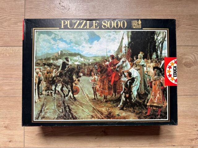 RARE EDUCA 8000 THE SCHOOL OF ATHENS Jigsaw puzzle by Raphael Sanzio