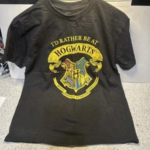 *NEW*M10/12 Child’s Harry Potter~I’d Rather Be At Hogwarts~short Sleeve T-shirt - Bild 1 von 3