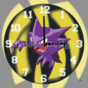 Exclusive Pokémon #093 Haunter First Gen Wall Clock - Picture 1 of 9