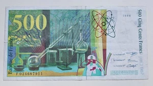 500 FRANCS 1994 Pierre Et Marie CURIE BILLET FRANCE - Picture 1 of 2