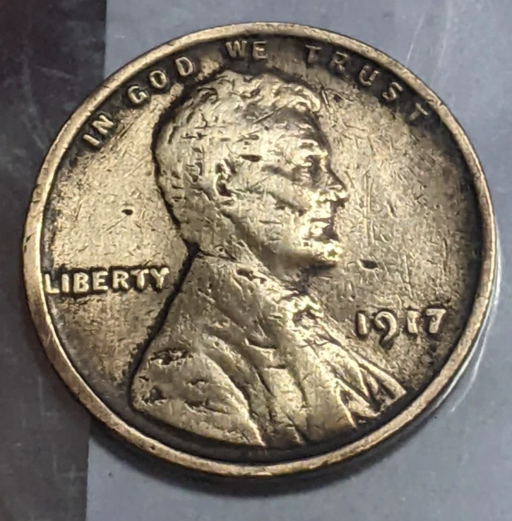 1 C 1917 年林肯美分大部分红色 DDO FS-101 1917 年“双版死亡” — 第 1/4 张图片