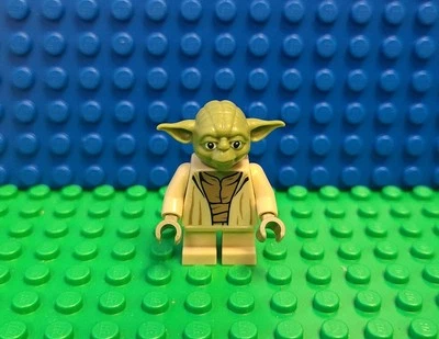 Lego Yoda Minifigura 75142 75168 75233 75255 sw0707 Oliva sw0707 CMF Lote Raro  Foto 1 de 4