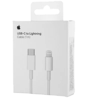 Genuine Apple MQGJ2ZMA/A USB-C to Lightning 1m/3ft Charging Cable - White - Image 1 of 4