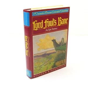 Lord Foul's Bane Stephen R Donaldson 1977 HCDJ True First Edition 1st Printing - Picture 1 of 16