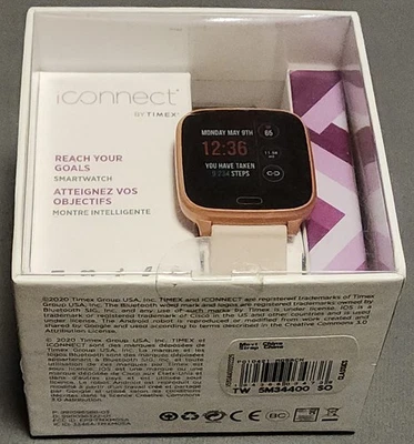 iConnect by Timex Active Smartwatch Heart Rate Notifications & Activity ~ NEW - Image 1 of 4