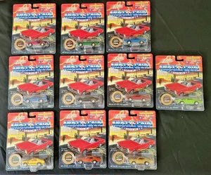 Johnny Lightning Muscle Cars USA Lot Of 10 Diecast 1:64 Scale New Vintage 90s - Picture 1 of 6