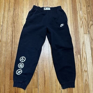 Nike Culture Of Basketball Boys Size XL Black Graphic Joggers DQ8952-010 - Picture 1 of 11