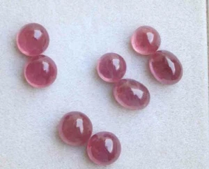 15.60 Ct Natural Red Ruby Cabochon Top Collection Blood Red Ruby Pair GEMSTONE - Picture 1 of 2