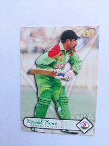DAVID BOON 1996 - Card#58- Futera World Cup TAS TIGERS Cricket Card - NM/M - Picture 1 of 2